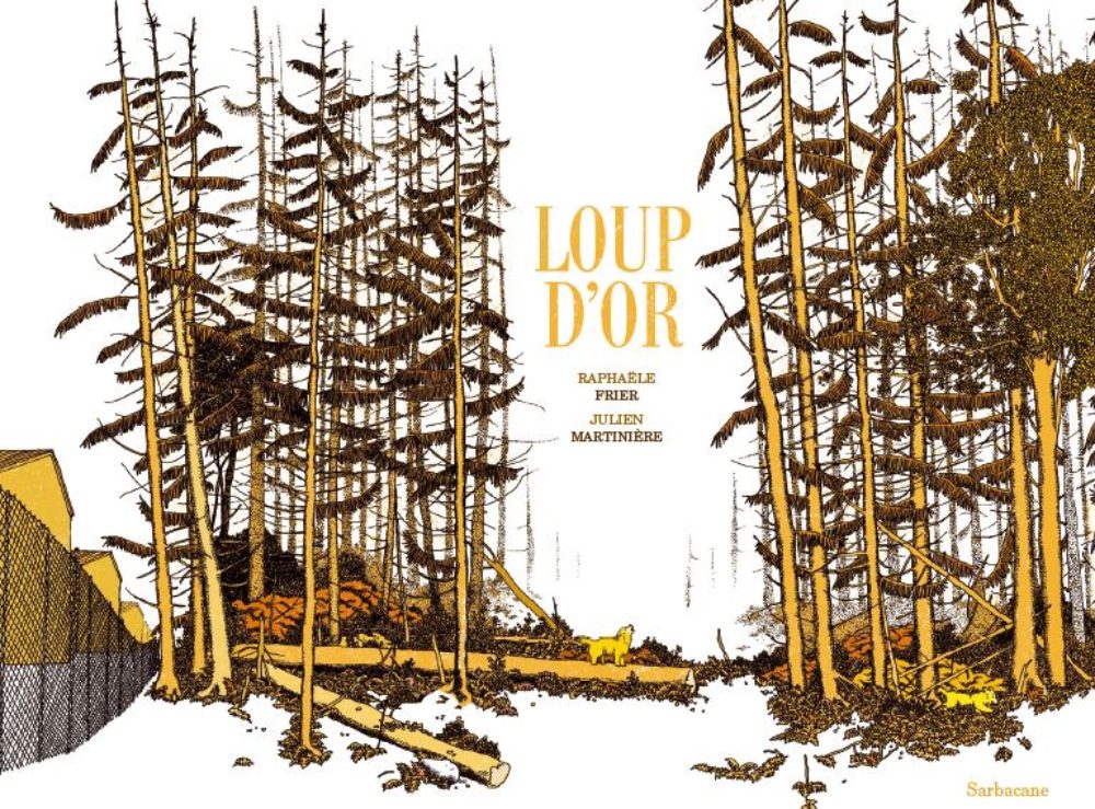 © Loup d'or, Raphaële Frier et Julien Martinière, 2020 Sarbacane