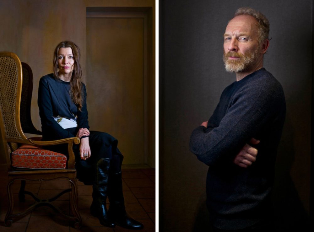 Elif Shafak et Jón Kalman Stefánsson©Jean-Luc Bertini